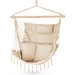 Fotel brazylijski, hamak Boho XXL Outtec - beige