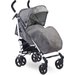 Wózek spacerowy Jeans Caretero - szary