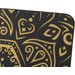 Mata do ćwiczeń, jogi TPE Mandala 0,5cm Queenfit WYPRZEDAŻ