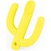 Silikonowy gryzak Kaktus Giligums - żółty