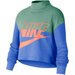 Bluza dziewczęca Sportswear Nike - zielony/niebieski