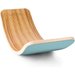 Deska do balansowania bujak Original z filcem Honey Wobbel - Aqua
