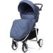 Wózek spacerowy Rapid 4Baby - navy blue 2019