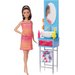 Barbie Mebelki + Lalka Mattel - łazienka