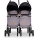 Wózek bliźniaczy Duo Comfort EasyGo - grey fox