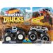 Dwupak Superterenówka Monster Jam Hot Wheels - police