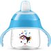Kubek niekapek picie bez rozlewania 6m+ 200ml Pingwin Avent - niebieski