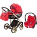 Wózek dziecięcy 3w1 Chantal Special Edition Adamex + fotelik Cabrio Fix - C7/A
