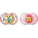 Smoczek Fun Style 6-18m 2szt. Tommee Tippee - różowe robociki