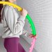 Hula hop składane z masażerem 95,5cm Gymtek