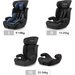 Fotelik samochodowy Mavi 9-36kg Kidwell - granatowy