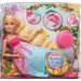 Barbie Tęczowa księżniczka długowłosa 43cm Mattel - blondynka