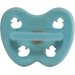 Anatomiczny smoczek kauczukowy 3-36 msc kaczuszki Hevea - niebieski