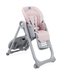 Krzesełko do karmienia Polly Magic Relax 4 kółka Chicco - paradise pink