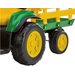 Traktor na akumulator John Deere Power Pull z Przyczepą Peg Perego