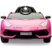 Pojazd na akumulator Lamborghini Toyz by Caretero - różowy
