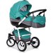 Wózek wielofunkcyjny Nano + śpiwór Riko - malachit