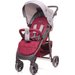 Wózek spacerowy Rapid 4Baby - ciemno czerwony