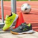 Buty dziecięce halowe Kickoff Kappa - black/yellow