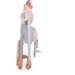 Krzesełko do karmienia Polly 2 Start + Pałąk i wkładka Chicco - fancy chicken