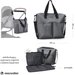 Uniwersalna torba do wózka z przewijakiem i organizerem Easywalker - diamond grey