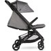 Wózek spacerowy kompaktowy z torbą transportową Miley Easywalker - Granitowy