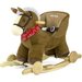 Interaktywny konik na biegunach Polly Milly Mally - brązowy