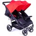 Wózek bliźniaczy Easy Twin 3.0S + Zestaw Kolorystyczny Baby Monsters - red
