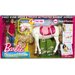 Barbie Interaktywny koń z lalką Mattel