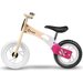 Drewniany rowerek biegowy z dzwonkiem Willy Lionelo - bubblegum