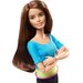 Barbie Lalka Made to move Mattel - niebieski top