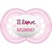 Smoczek uspokajający Love & Affection 6m+ Mam Baby - Mummy Girl