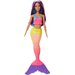Barbie Lalka Syrenka Dreamtopia Mattel - fioletowa