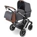 Wózek dziecięcy Salsa 4 21 Air + akcesoria ABC Design - asphalt