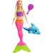 Barbie Zaczarowna Syrenka zmieniająca kolor Mattel - różowy ogon