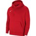 Bluza chłopięca Park 20 Fleece Pullover Hoodie Nike - czerwona