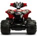 Pojazd na akumulator Cuatro Toyz Caretero - red