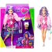 Barbie Extra Moda lalka + akcesoria Mattel - fioletowe włosy