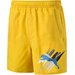 Spodenki chłopięce Summer Big Cat Shorts Puma - yellow