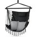 Fotel brazylijski, hamak Boho XXL Outtec - black