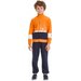 Komplet dresowy chłopięcy Hoopla Diadora - orange