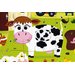 Puzzle sensoryczne 20 elementów Janod - farma