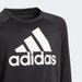 Bluza młodzieżowa Designed To Move Big Logo Adidas - czarny