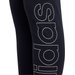 Legginsy dziewczęce Essentials Linear Logo Tights Adidas - granatowy