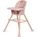 Krzesełko do karmienia Eatan Wood 4w1 Kidwell - różowy