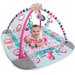 Mata edukacyjna Plac zabaw Bright Starts - słonik pink z piłeczkami