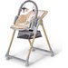Krzesełko do karmienia leżaczek 2w1 Lastree Kinderkraft - wood