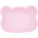 Miseczka silikonowa z pokrywką miś We Might Be Tiny - Powder Pink