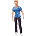 Barbie Ken Fashionistas Mattel - Ken w niebieskiej koszulce