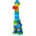 Niebieska torba z klockami 60 el. First Builders Mega Bloks